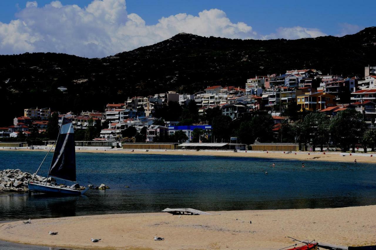 Beach Side Apart I Lägenhet Kavala Exteriör bild
