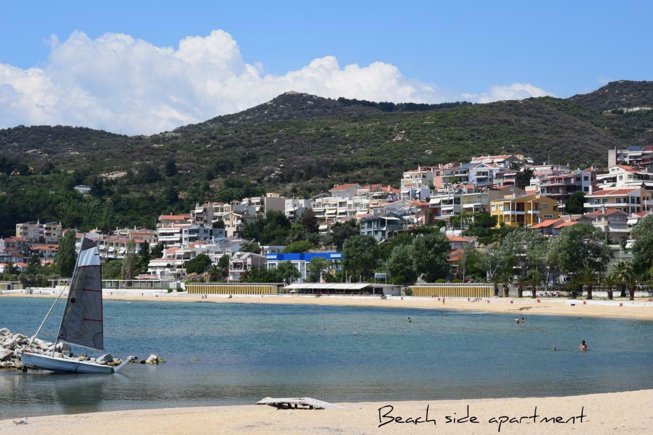 Beach Side Apart I Lägenhet Kavala Exteriör bild
